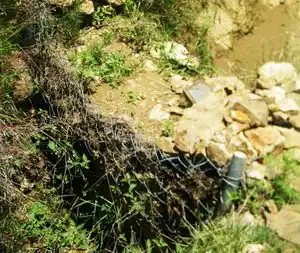 Fig.5 Micro filter dams at Pedregal