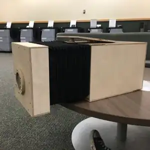 Camera obscuraAn antique inspired modern camera obscura.