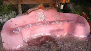 Cob protection and beautificationA plaster that protects and beautifies the cob installations at CCAT