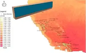 Power and energy potential of mass-scale photovoltaic noise barrier deployment- A case study for the U.S.