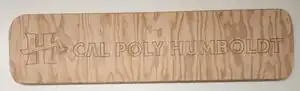 Cal Poly Humboldt Sign (CNC Router)