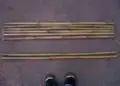 Bamboo poles