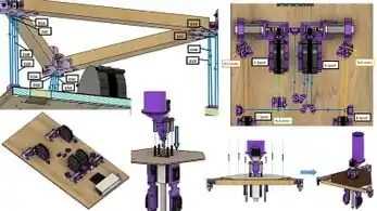 Hangprinter for Large Scale Additive Manufacturing using Fused Particle Fabrication with Recycled Plastic and Continuous Feeding