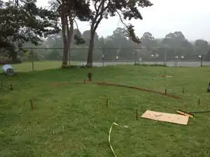 Figure-22: Staking out bed