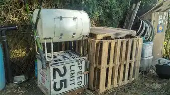 Improved compostAn improved, easy, pest resistant, three stage compost system.