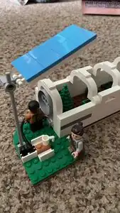 One option for solar panel placement featuring a picnic table.