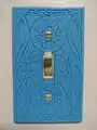 Light Switch Faceplate with Viking Designs