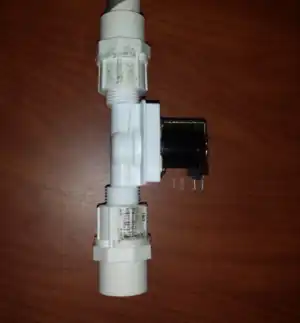A half inch solenoid valve.