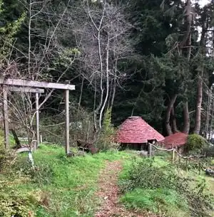 CCAT yurt roof 2019A Yurt Roof at CCAT