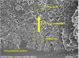 Mass Transport in Conformally Coated Porous Materials