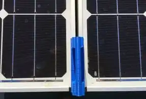 Fig 3: Top view of PV spacer