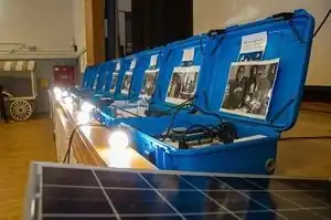 HSU solar suitcaseA Solar Suitcase