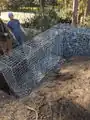 Installed Gabion Wall