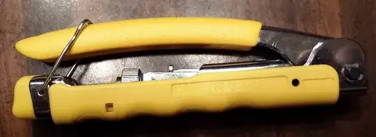 Cable End Crimping Tool