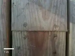 Deck boards of uneven width