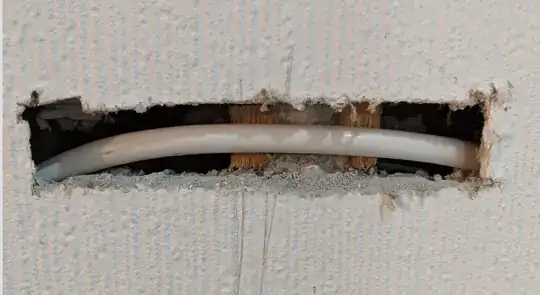 hole in plasterboard