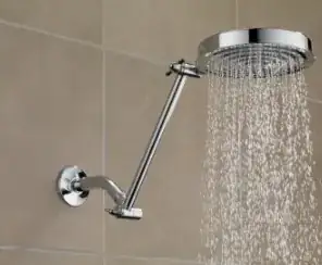 Delta articulated shower arm