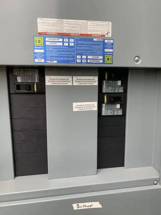 Main Panel Breakers