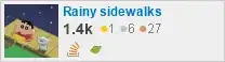profile for Rainy sidewalks on Stack Exchange, a network of free, community-driven Q&A sites