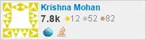 profile for Krishna Mohan on Stack Exchange, a network of free, community-driven Q&A sites