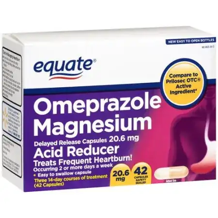 Omeprazole Magnesium package