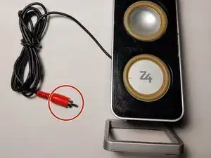 Logitech Z4 Desk Speaker Disassembly