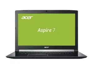 Acer Aspire A717-72G Repair