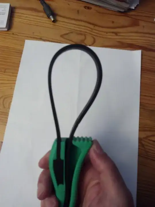 rubber band with lever