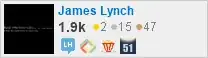 profile for James Lynch on Stack Exchange, a network of free, community-driven Q&A sites profile for James Lynch on Stack Exchange, a network of free, community-driven Q&A sites