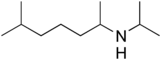 Skeletal formula of iproheptine