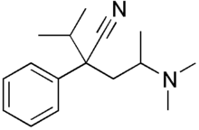 Chemical structure of isoaminile.