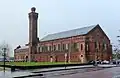 Ashton Turkish baths (beyond chimney) Building in 21st century