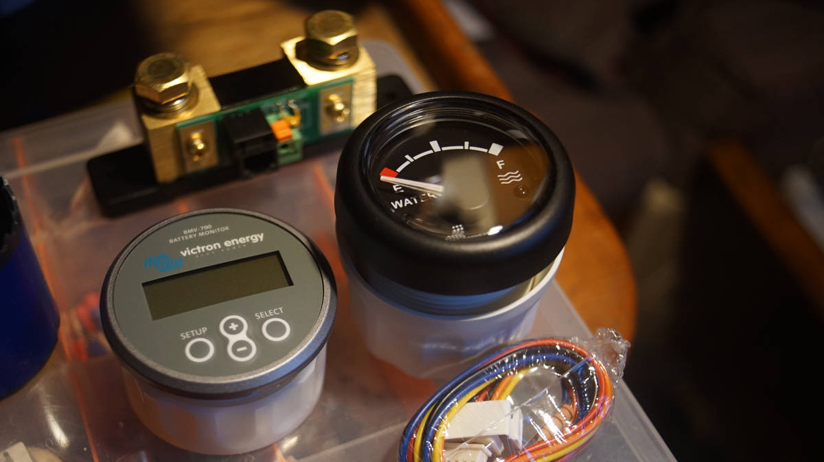 a gauge for a water tank