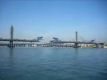 Haliç station under construction. (February 2013)