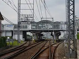 近鉄京都線 新祝園駅 Shinhōsono station 2013.8.28 - panoramio (2)