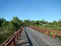 Abulalas Wooden Bridge (Currently replaced by a concrete bridge)