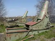 11-inch and 9-inch mortars at Suomenlinna.