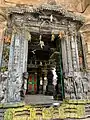 Mandapa entrance carvings