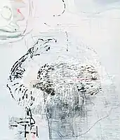 Anxiety', acrylic on canvas, 110 x 95&nbsp;cm, 2007