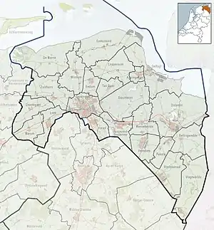 Glimmen is located in Groningen (province)