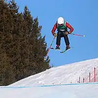 Hou Haoyi at Team Ski-Snowboard Cross