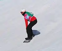 Gao Dali at Team Ski-Snowboard Cross