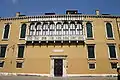 Main facade of Palazzo Loredan, Venice.