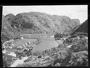 View of Åna-Sira in 1952