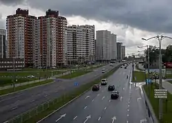Minsk, the largest city in metropolitan area