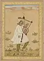 Lyre Player c. 1640–1660, Deccan sultanates