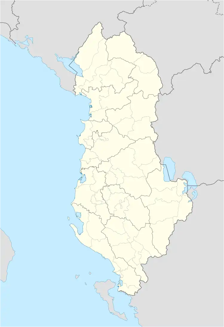 Bilisht is located in Albania