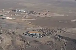 Aerial view of the Isleta Amphitheater, Albuquerque, New Mexico