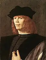 Portrait of a Man, c. 1500 - oil on panel; H.42 cm, W. 32 cm, Brera Gallery