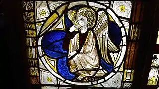 Panpipes in individual medallions